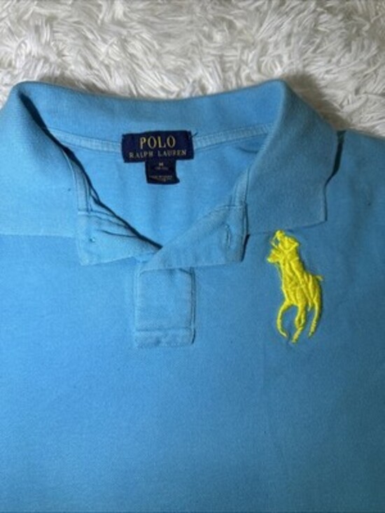 Polo Ralph Lauren 1/4 Zip Sweatshirt, 2Polo Big Pony,&button Up Youth Size 10/12 - Picture 14 of 16
